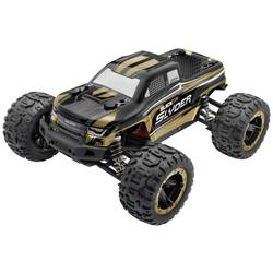 Blackzon Slyder MT 1/16 zlatá komutátorový 1:16 RC model auta elektrický monster truck 4WD (4x4) RtR 2,4 GHz