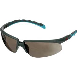 3M S2002SGAF-BGR ochranné brýle vč. ochrany proti zamlžení, s ochranou proti poškrábání, úhel nastavitelný tyrkysová, šedá EN 166 DIN 166