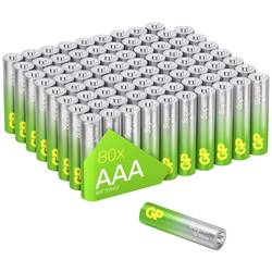 GP Batteries Super mikrotužková baterie AAA alkalicko-manganová 1.5 V 80 ks