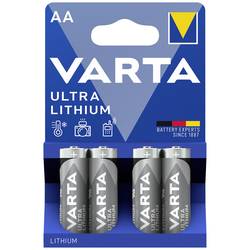 Varta LITHIUM AA Bli 4 tužková baterie AA lithiová 2900 mAh 1.5 V 4 ks