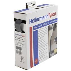 HellermannTyton 308-11800 smršťovací bužírka s lepidlem černá 19 mm 6 mm Poměr smrštění:3:1 1 ks