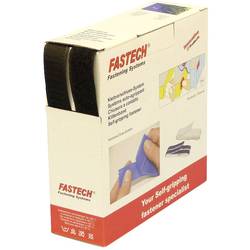 FASTECH® B25-STD999910 pásek se suchým zipem k našití háčková a flaušová část (d x š) 10 m x 25 mm černá 10 m