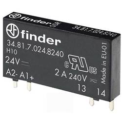 Finder polovodičové relé 34.81.7.024.8240 Spínací napětí (max.): 275 V/AC spínání při nulovém napětí 1 ks