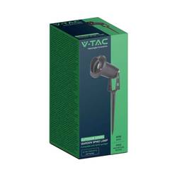 V-TAC 10373 VT-1126 zahradní reflektor LED GU10 0.5 W Just Black