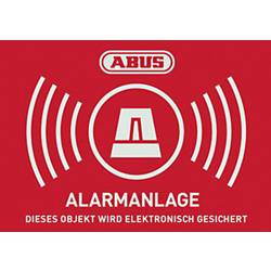 ABUS AU1422 výstražná samolepka alarm Jazyky němčina (š x v) 148 mm x 105 mm