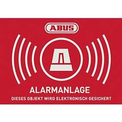 ABUS AU1422 výstražná samolepka alarm Jazyky němčina (š x v) 148 mm x 105 mm