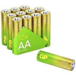 GP Batteries Ultra tužková baterie AA alkalicko-manganová 1.5 V 12 ks