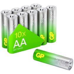 GP Batteries Super tužková baterie AA alkalicko-manganová 1.5 V 10 ks