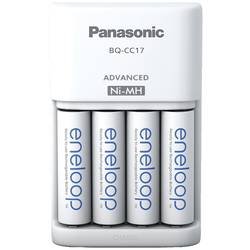Panasonic Advanced BQ-CC17 + 4x eneloop AA nabíječka akumulátorů NiMH AAA, AA