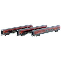 Hobbytrain H25225 Sada 3 ks osobního vozíku Railjet ÖBB