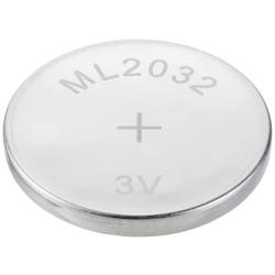 VOLTCRAFT knoflíkový akumulátor ML 2032 lithiová 65 mAh 3 V 1 ks