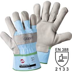 L+D Granit 1574 hovězí lícovaná useň pracovní rukavice Velikost rukavic: 8, M EN 388:2016 CAT II 1 pár