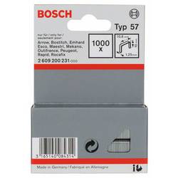 Bosch Accessories 2609200231 svorky z plochého drátu Typ 57 1000 ks Rozměry (d x š) 10 mm x 10.6 mm