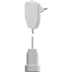 NVB 104580 napájecí prodlužovací kabel, bílá, 3.00 m, s přepínačem