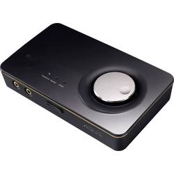 Asus Xonar U7 MKII 7.1 externí zvuková karta digitální výstup, externí konektor na sluchátka, externí ovládání hlasitosti