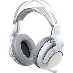 Roccat ELO Gaming Sluchátka Over Ear Bluetooth® 7.1 Surround bílá Potlačení hluku regulace hlasitosti, Vypnutí zvuku mikrofonu