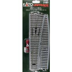 H0 Kato Unitrack 2-861 výhybka, pravá 492 mm 1 ks