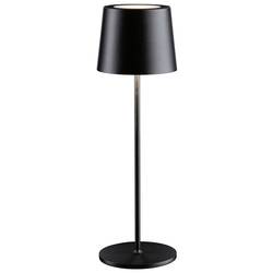 Paulmann 76996 Gilo akumulátorová stolní lampa 2.8 W teplá bílá černá (matná)