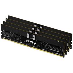 Kingston FURY Renegade Pro Sada RAM pro PC DDR5 128 GB 4 x 32 GB ECC 4800 MHz 288pin DIMM CL36 KF548R36RBK4-128
