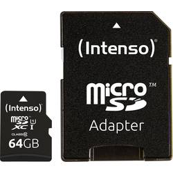 Intenso Professional paměťová karta microSDXC 64 GB Class 10, UHS-I vč. SD adaptéru