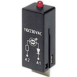 TE Connectivity zasouvací modul s diodou s LED diodou, s ochrannou diodou PTML0024 Barvy světla (LED svítidlo): červená 1 ks