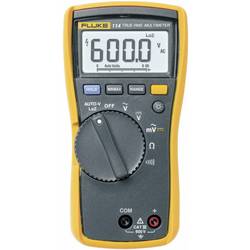 Fluke 114 multimetr, CAT III 600 V, displej (counts) 6000, 2583552