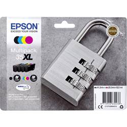 Epson Ink T3596, 35XL originál kombinované balení černá, azurová, purppurová, žlutá C13T35964010