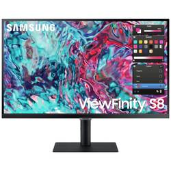 Samsung ViewFinity S8 S27B800TGU LED monitor 68.6 cm (27 palec) 3840 x 2160 Pixel 16:9 5 ms IPS LCD