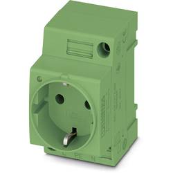 skříňový rozvaděč-zásuvka Phoenix Contact EO-CF/UT/LED/GN zelená 1 ks