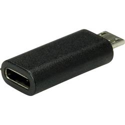 Value USB 2.0 adaptér [1x micro USB 2.0 zástrčka B - 1x USB-C® zásuvka] 80 m