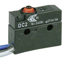 ZF DC2C-C3AA mikrospínač DC2C-C3AA 250 V/AC 10 A 1x zap/(zap) IP67 bez aretace 1 ks