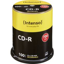 Intenso 1001126 CD-R 80 700 MB 100 ks vřeteno