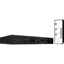 LINDY 2x2 HDMI 18G Matrix Switch 2 + 2 port HDMI matrix přepínač 4096 x 2160 Pixel černá