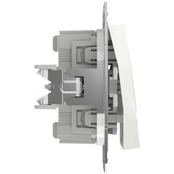 Schneider Electric dvojitý přepínač Asfora Signální bílá (RAL 9003) EPH0670121D 1 ks
