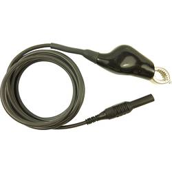 Cliff CIH22110 měřicí kabel zástrčka 4 mm krokosvorka 1.20 m černá 1 ks