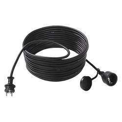 Bachmann 343.172 napájecí prodlužovací kabel 16 A černá 25.00 m H05VV-F 3G 1,5 mm²