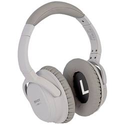 LINDY LH500XW Hi-Fi sluchátka Over Ear Bluetooth® stereo šedá Potlačení hluku
