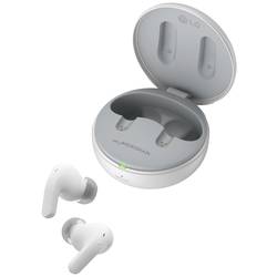 LG Electronics TONE Free DT90Q špuntová sluchátka Bluetooth® stereo bílá Potlačení hluku, Redukce šumu mikrofonu headset, Nabíjecí pouzdro