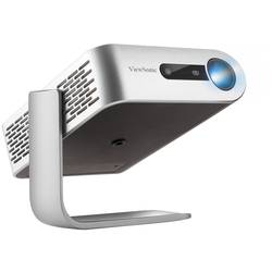Viewsonic projektor M1+ LED Světelnost (ANSI Lumen): 125 lm 854 x 480 WVGA 120000 : 1 stříbrná
