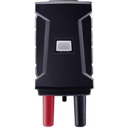 testo 0590 0021 měřicí adaptér, Mini T zásuvka - 4 mm zástrčka, ochrana proti nechtěnému dotyku, černá