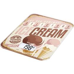 Beurer KS 19 Ice-Cream kuchyňská váha světle hnědá, starorůžová