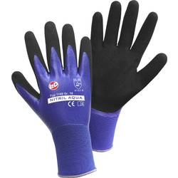 L+D Nitril Aqua 1169-XL nylon pracovní rukavice Velikost rukavic: 10, XL CAT II 1 ks