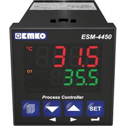 Emko ESM-4450.1.20.1.1/01.04/0.0.0.0 2bodový, P, PI, PD, PID termostat Pt100, J , K, R , S , T -200 do 1700 °C relé 5 A, relé 3 A (d x š x v) 117 x 48 x 48 mm