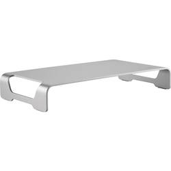 LogiLink Tabletop monitor riser, aluminum podstavec pod monitor Rozsah výšky: 6.3 cm (max) stříbrná