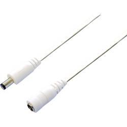 BKL Electronic 072096 nízkonapěťový prodlužovací kabel nízkonapěťová zástrčka - nízkonapěťová zásuvka 5.5 mm 2.1 mm 2.1 mm 3.00 m 1 ks