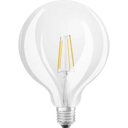 OSRAM HOMELIGHTING 4058075808942 LED Energetická třída (EEK2021) E (A - G) E27 kulatý tvar 7 W = 60 W teplá bílá (Ø x d) 125 mm x 173 mm GLOWdim , stmívatelná,
