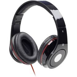 Gembird Detroit sluchátka On Ear kabelová černá složitelná, headset