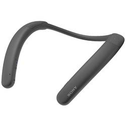 Sony SRS-NB10 Headset bez uší Bluetooth® stereo šedá headset, regulace hlasitosti, Vypnutí zvuku mikrofonu, kolem krku, odolná vůči vodě