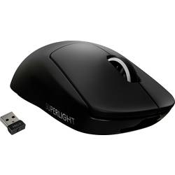 Logitech PRO X SUPERLIGHT herní myš bezdrátový optická černá 5 tlačítko 16000 dpi nabíjecí