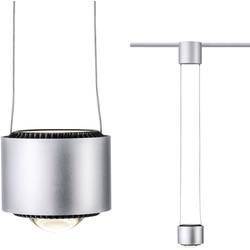Paulmann Urail Pendel Aldan svítidla do lištových systémů (230 V) URail 8.5 W LED chrom (matný), černá